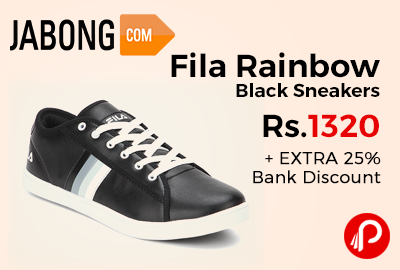 Fila Rainbow Black Sneakers