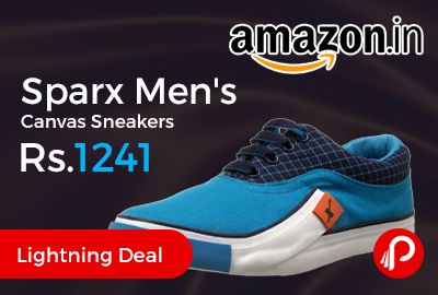 Sparx Men's Canvas Sneakers
