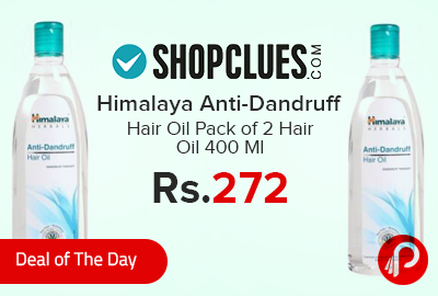 Himalaya Anti-Dandruff Hair Oil Pack of 2 Hair Oil 400 Ml