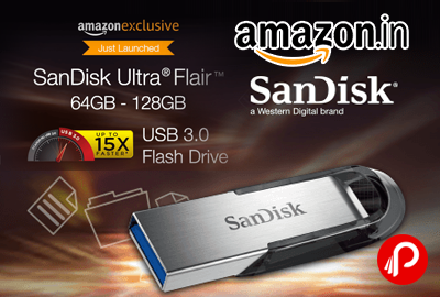 SanDisk Ultra Flair USB 3.0 64GB High Performance Flash Drive