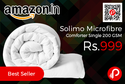 Solimo Microfibre Comforter Single 200 GSM