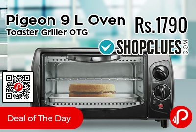 Pigeon 9 L Oven Toaster Griller OTG