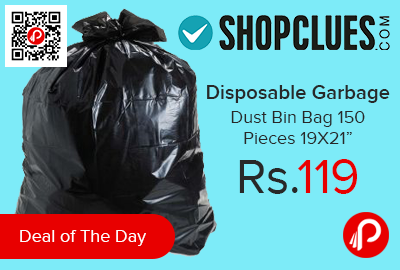 Disposable Garbage / Dust Bin Bag 150 Pieces