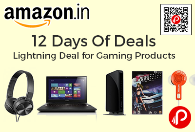 12 Days Of Deals Lightning Deal for Gaming Products
