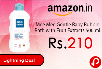 Mee Mee Gentle Baby Bubble Bath with Fruit Extracts 500 ml