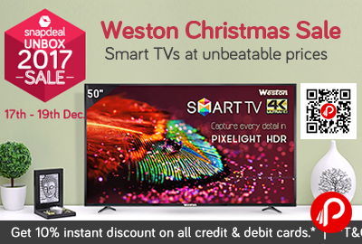 Western Christmas Sale Smart TVs