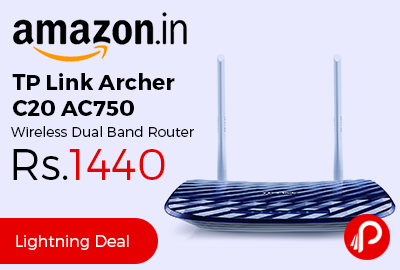 TP Link Archer C20 AC750 Wireless Dual Band Router