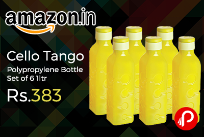 Cello Tango Polypropylene Bottle Set of 6