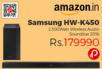 Samsung HW-K450 2.300Watt Wireless Audio Soundbar 2016