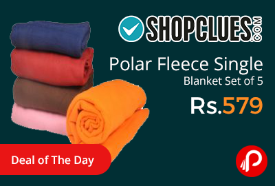 Polar Fleece Single Blanket
