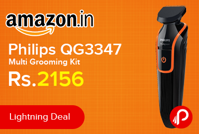 Philips QG3347 Multi Grooming Kit Just at Rs.2156 - Amazon