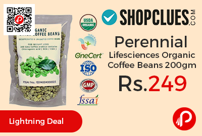 Perennial Lifesciences Organic Coffee Beans 200gm