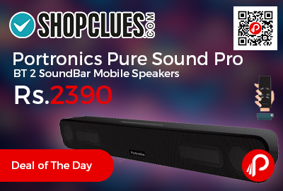 Portronics Pure Sound Pro BT 2 SoundBar Mobile Speakers