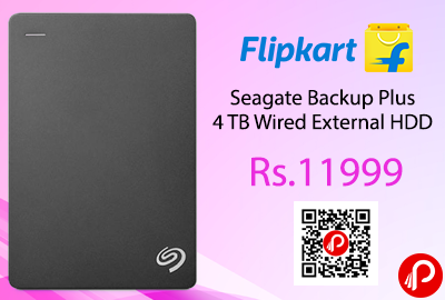 Seagate Backup Plus 4 TB Wired External HDD