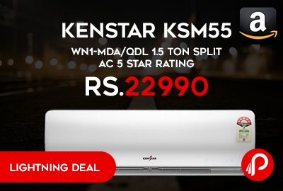 Kenstar KSM55.WN1-MDA/QDL 1.5 Ton Split AC 5 Star Rating