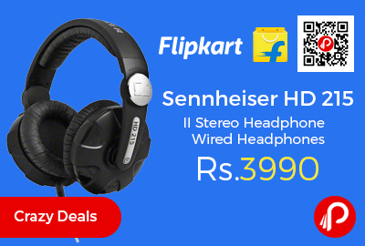 Sennheiser HD 215 II Stereo Headphone Wired Headphones