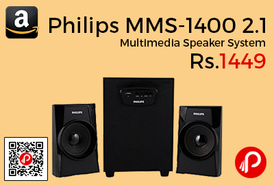 Philips MMS-1400 2.1 Multimedia Speaker System