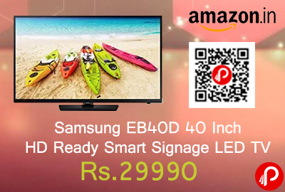 Samsung EB40D 40 Inch HD Ready Smart Signage LED TV