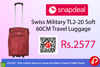 Swiss Military TL2-20 Soft 60CM Travel Luggage