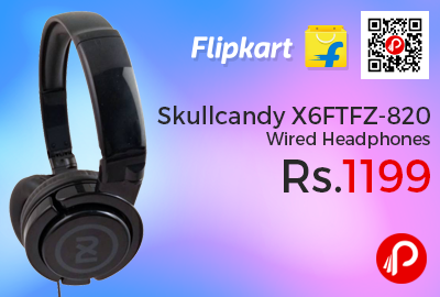 Skullcandy X6FTFZ-820 Wired Headphones