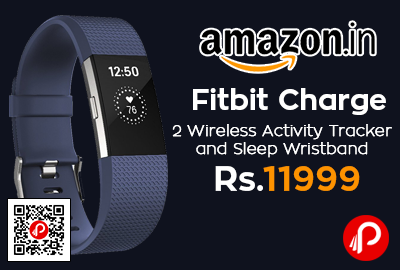 Fitbit Charge 2 Wireless Activity Tracker and Sleep Wristband