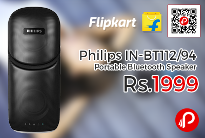 Philips IN-BT112/94 Portable Bluetooth Speaker