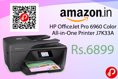 HP OfficeJet Pro 6960 Color All-in-One Printer J7K33A