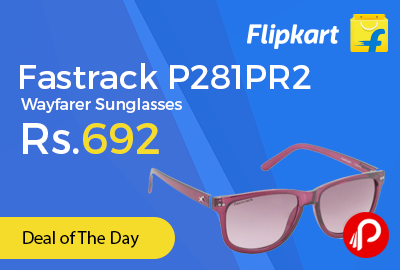 Fastrack P281PR2 Wayfarer Sunglasses