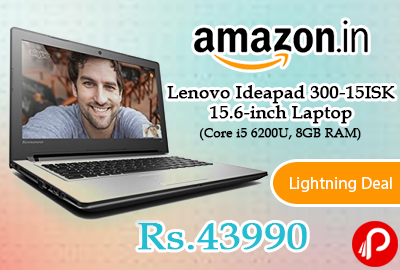 Lenovo Ideapad 300-15ISK 15.6-inch Laptop