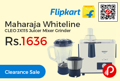 Maharaja Whiteline CLEO JX115 Juicer Mixer Grinder