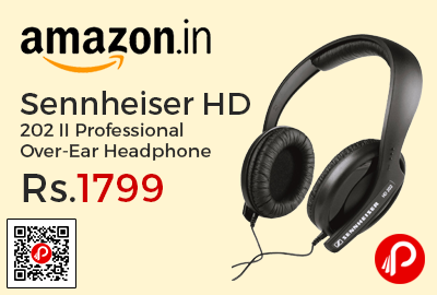 Sennheiser HD 202 II Professional Over-Ear Headphone