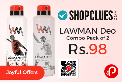 LAWMAN Deo Combo Pack of 2