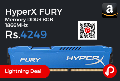 HyperX FURY Memory DDR3 8GB 1866MHz
