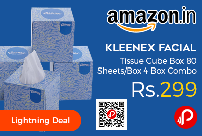 Kleenex Facial Tissue Cube Box