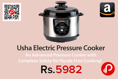Usha EPC 3650 5L Electric Pressure Cooker