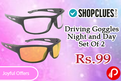 Driving Goggles Night and Day Set Of 2