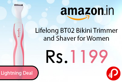 Lifelong BT02 Bikini Trimmer and Shaver for Women