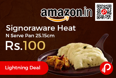 Signoraware Heat N Serve Pan 25.15cm