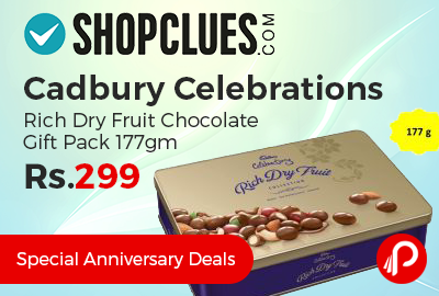 Cadbury Celebrations Rich Dry Fruit Chocolate Gift Pack 177gm