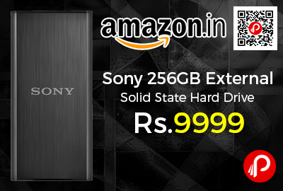 Sony 256GB External Solid State Hard Drive