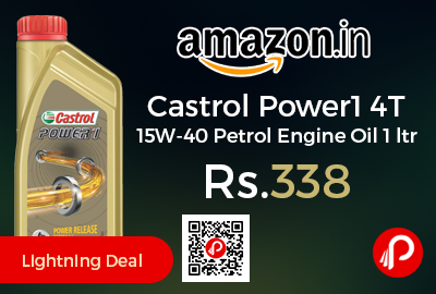 Castrol Power1 4T 15W-40 Petrol Engine Oil 1 ltr