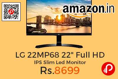 LG 22MP68 22" Full HD IPS Slim Led Monitor