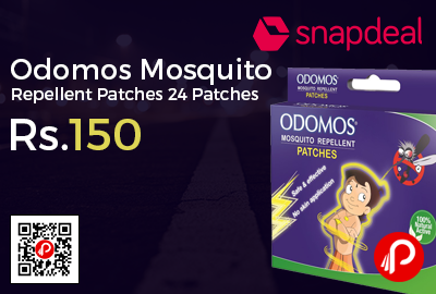 Odomos Mosquito Repellent Patches 24 Patches