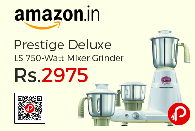 Prestige Deluxe LS 750-Watt Mixer Grinder