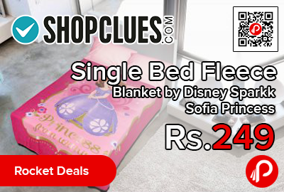 Single Bed Fleece Blanket