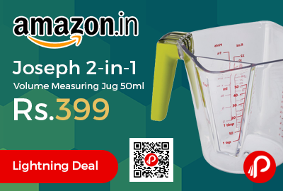 Joseph 2-in-1 Volume Measuring Jug 50ml