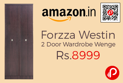 Forzza Westin 2 Door Wardrobe Wenge