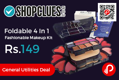 Foldable 4 In 1 Fashionable Makeup Kit