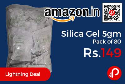 Silica Gel 5gm Pack of 80
