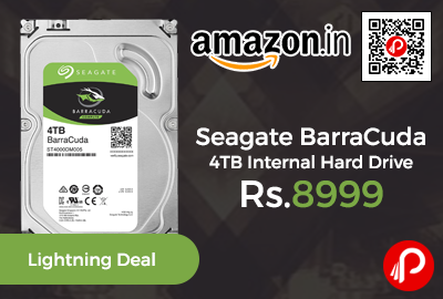 Seagate BarraCuda 4TB Internal Hard Drive